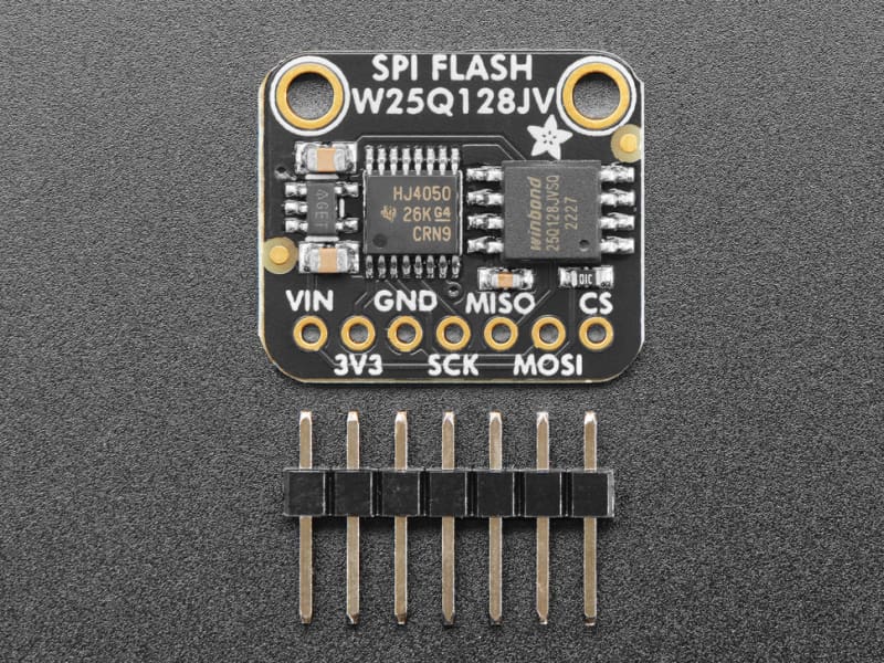 SPI FLASH Breakout W25Q128 - 128 MBit / 16 MByte