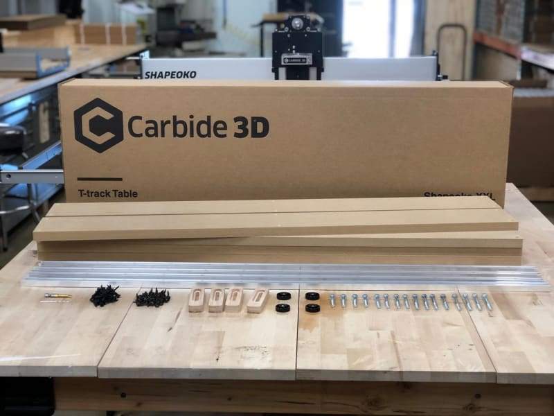 T-Track and Clamp Kit - For Carbide3D Shapeoko - XXL - CNC