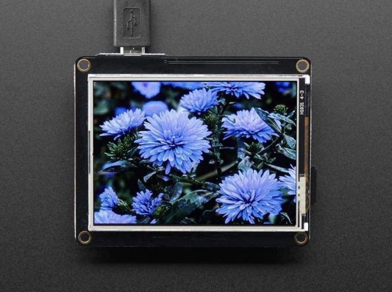 Tft Featherwing - 2.4 320X240 Touchscreen For All Feathers (Id: 3315) - Lcd Displays