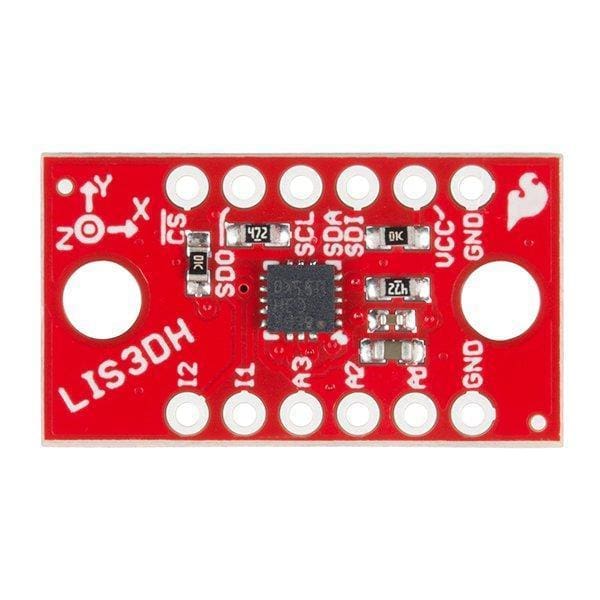 Triple Axis Accelerometer Breakout - Lis3Dh (Sen-13963) - Acceleration