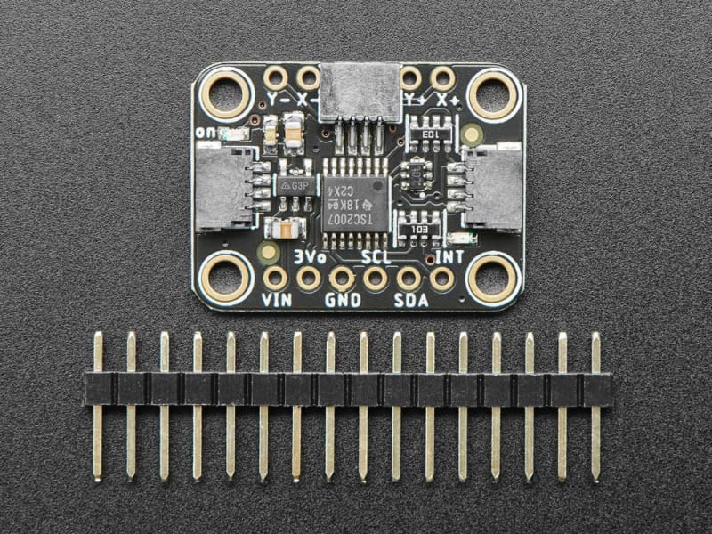 TSC2007 I2C Resistive Touch Screen Controller - STEMMA QT - Component