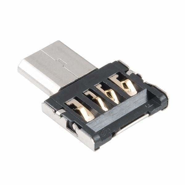 Usb A To Micro-B Adapter (Com-14567) - Cables And Adapters
