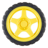 Wheel - 65Mm (Rubber Tire Pair) (Rob-13259) - Hardware