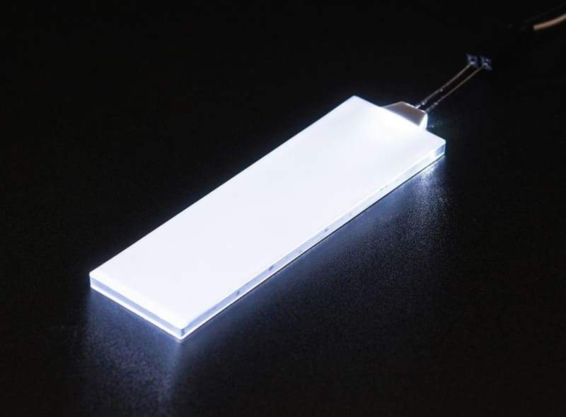 White Led Backlight Module - Medium 23Mm X 75Mm (Id: 1622) - Leds